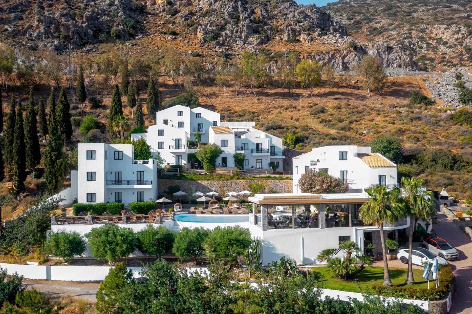 Creta Blue Boutique Hotel Kutulufári Kültér fotó